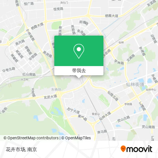 花卉市场地图