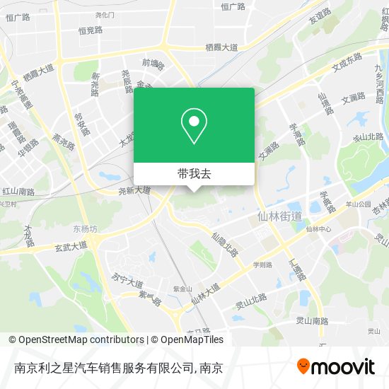 南京利之星汽车销售服务有限公司地图