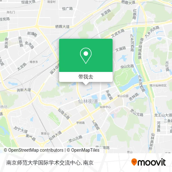 南京师范大学国际学术交流中心地图