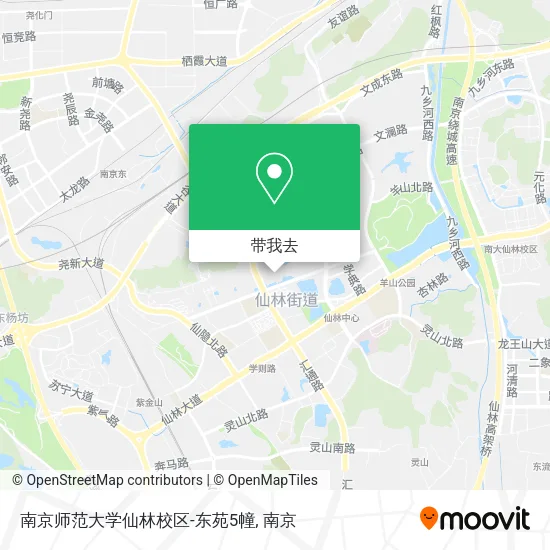 南京师范大学仙林校区-东苑5幢地图