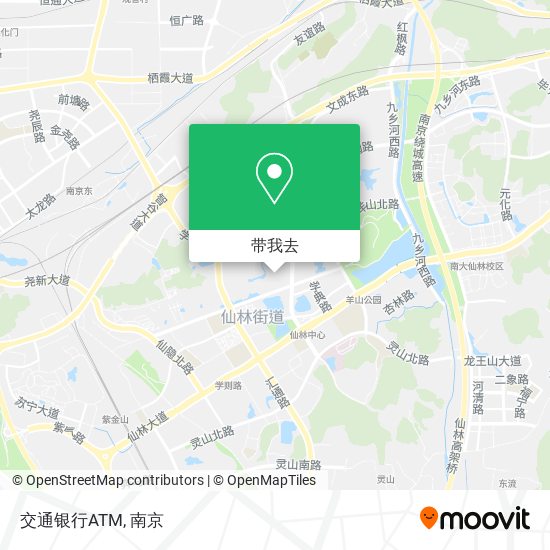 交通银行ATM地图