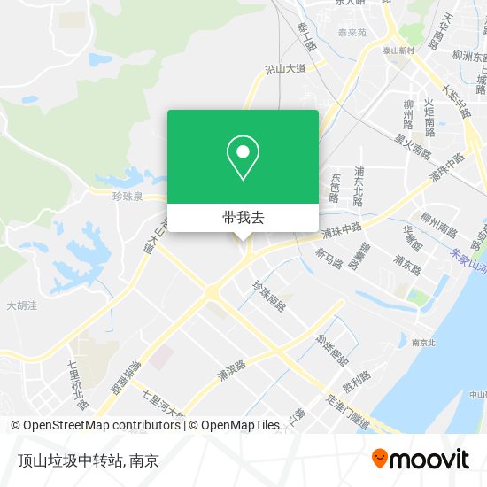 顶山垃圾中转站地图