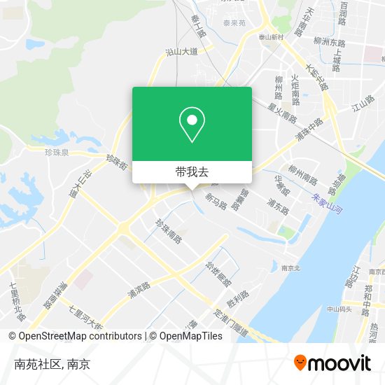 南苑社区地图