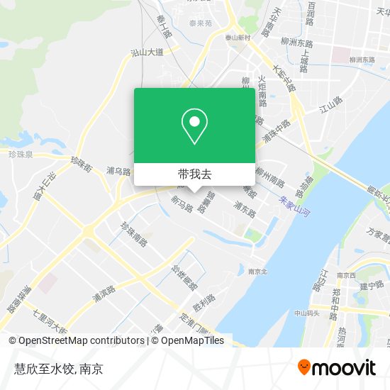 慧欣至水饺地图