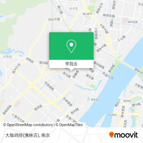 大脸鸡排(澳林店)地图