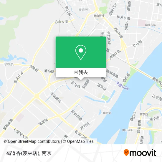蜀道香(澳林店)地图