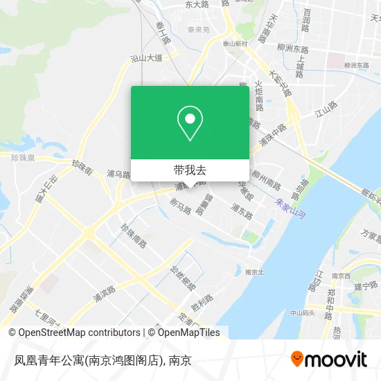 凤凰青年公寓(南京鸿图阁店)地图