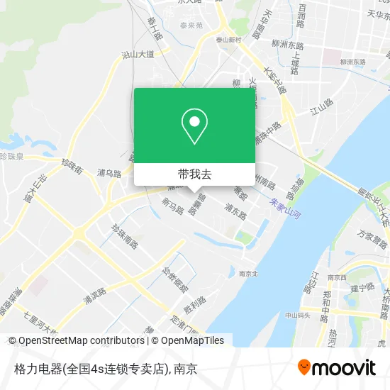 格力电器(全国4s连锁专卖店)地图