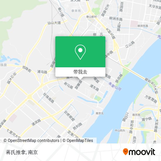 蒋氏推拿地图