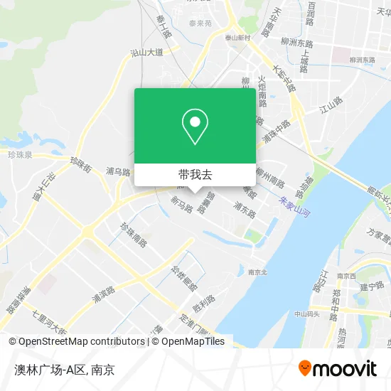 澳林广场-A区地图