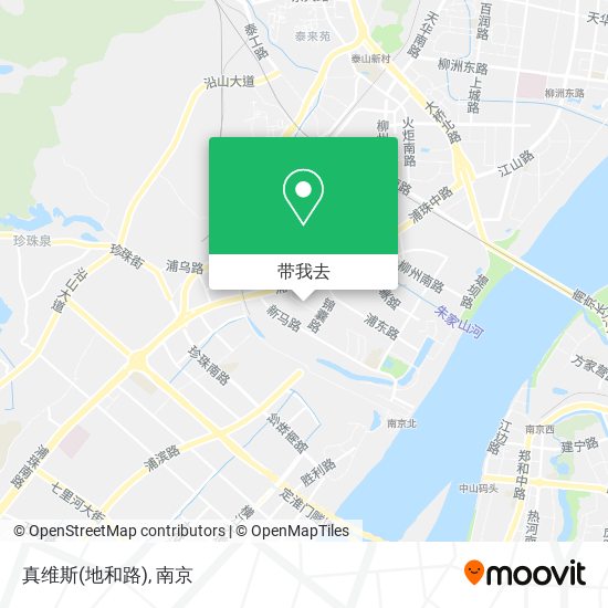 真维斯(地和路)地图