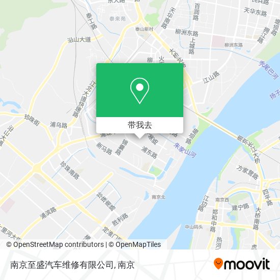 南京至盛汽车维修有限公司地图