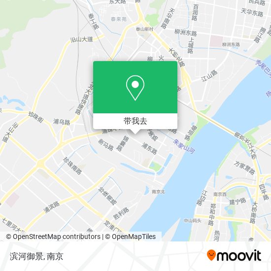 滨河御景地图