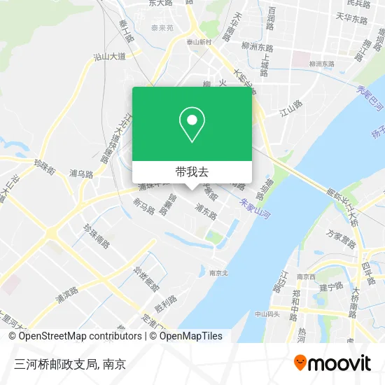 三河桥邮政支局地图