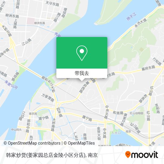 韩家炒货(姜家园总店金陵小区分店)地图