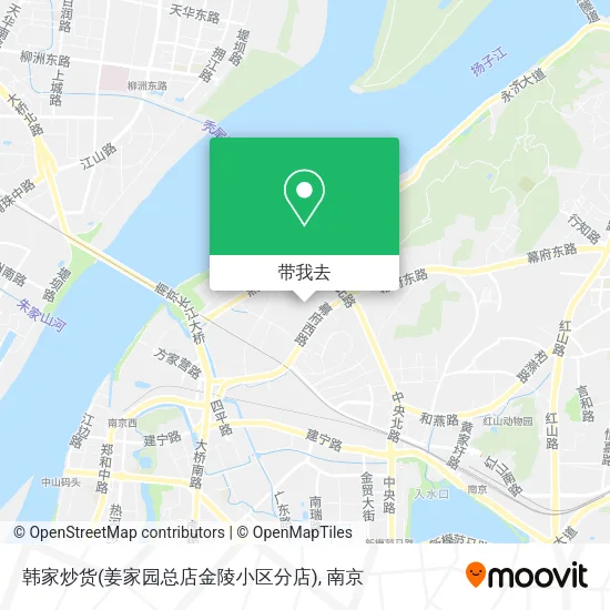韩家炒货(姜家园总店金陵小区分店)地图
