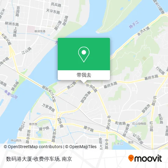 数码港大厦-收费停车场地图