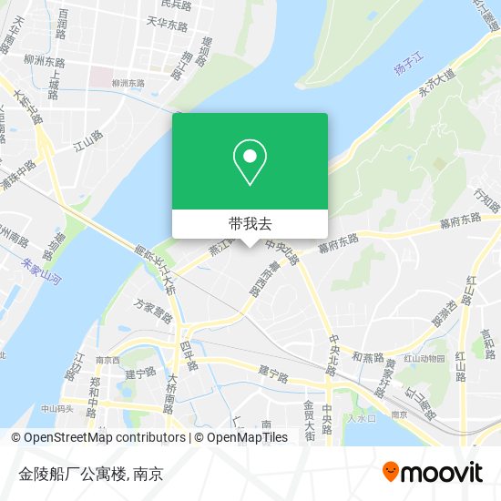金陵船厂公寓楼地图