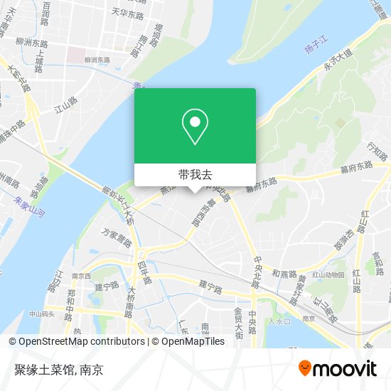 聚缘土菜馆地图