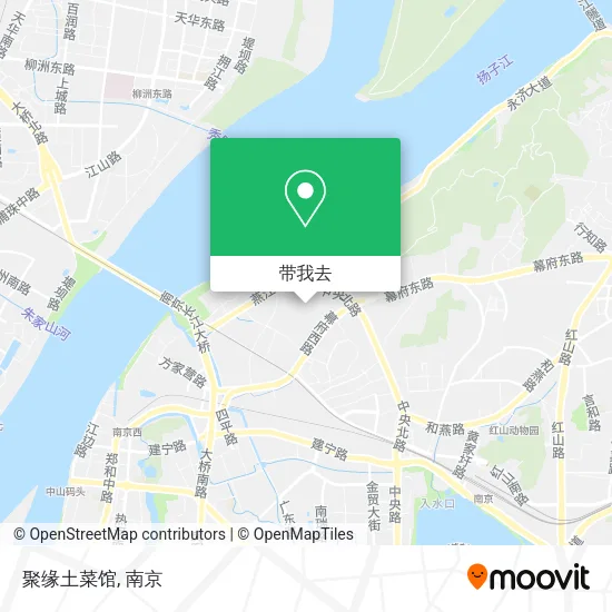 聚缘土菜馆地图