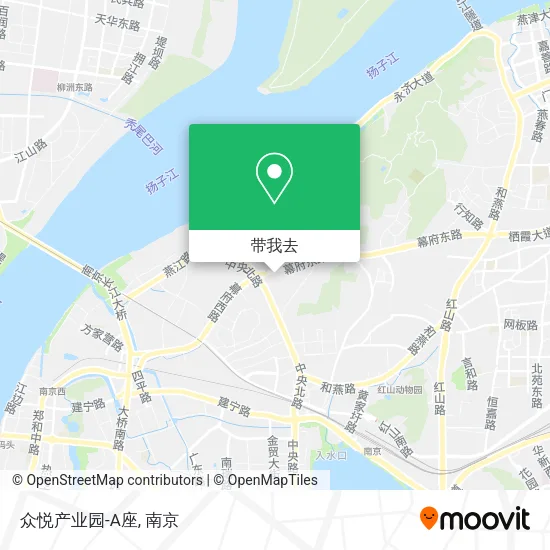 众悦产业园-A座地图