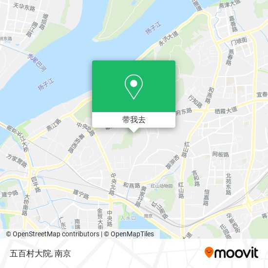 五百村大院地图
