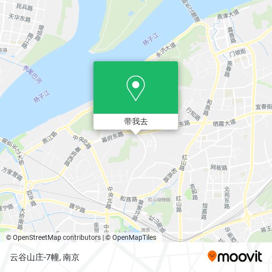云谷山庄-7幢地图