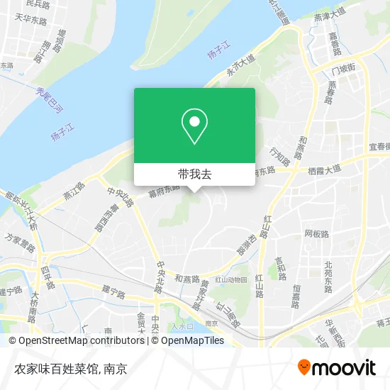 农家味百姓菜馆地图