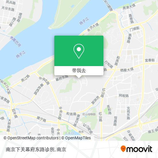 南京下关幕府东路诊所地图