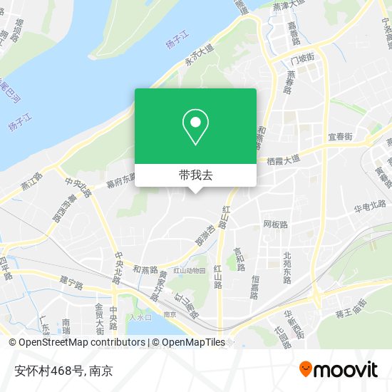 安怀村468号地图