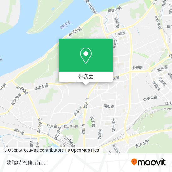 欧瑞特汽修地图