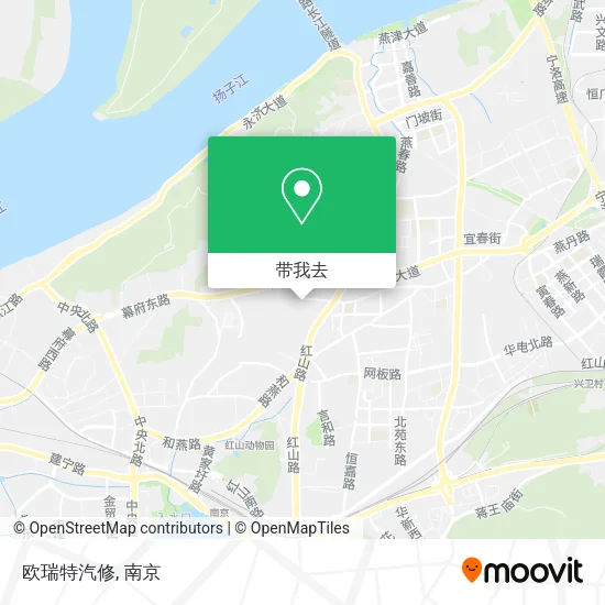 欧瑞特汽修地图