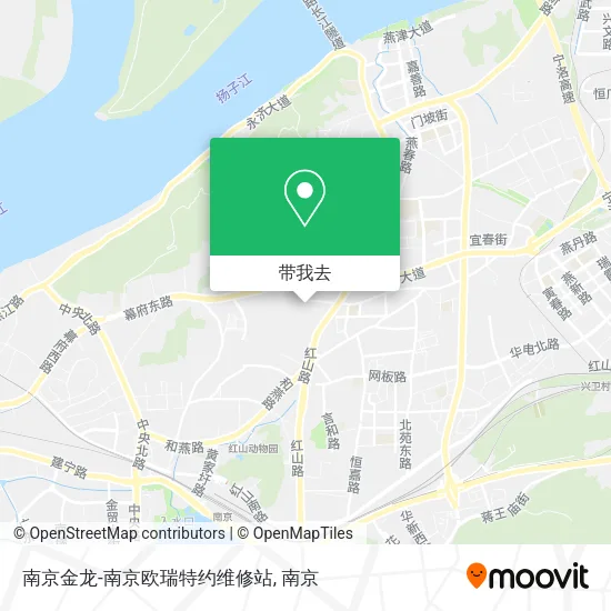南京金龙-南京欧瑞特约维修站地图