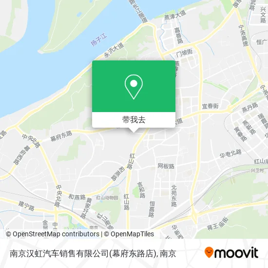 南京汉虹汽车销售有限公司(幕府东路店)地图