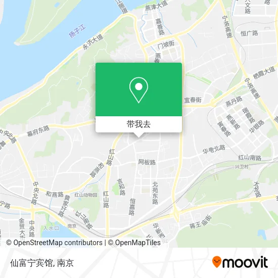 仙富宁宾馆地图