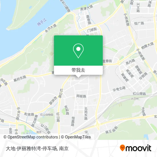 大地·伊丽雅特湾-停车场地图