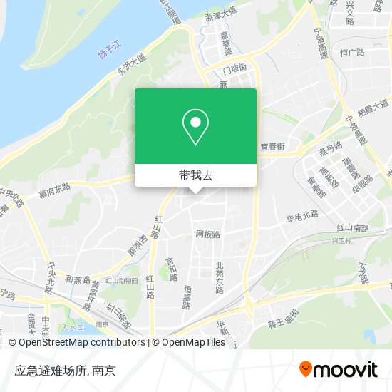 应急避难场所地图