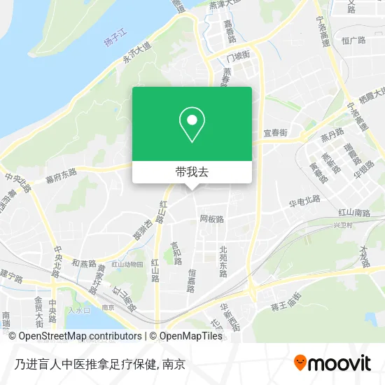 乃进盲人中医推拿足疗保健地图