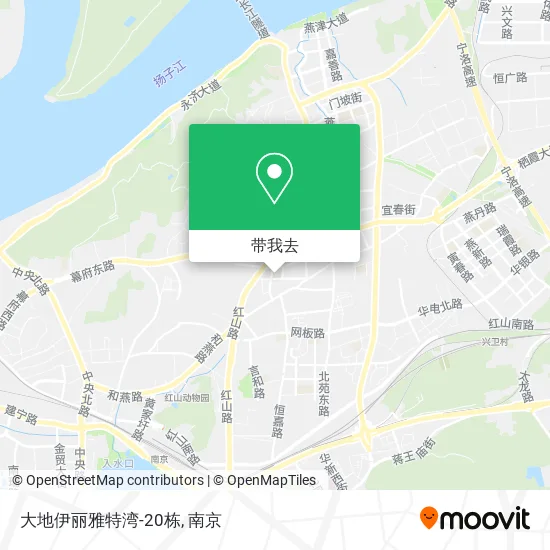 大地伊丽雅特湾-20栋地图