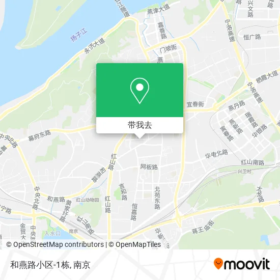 和燕路小区-1栋地图
