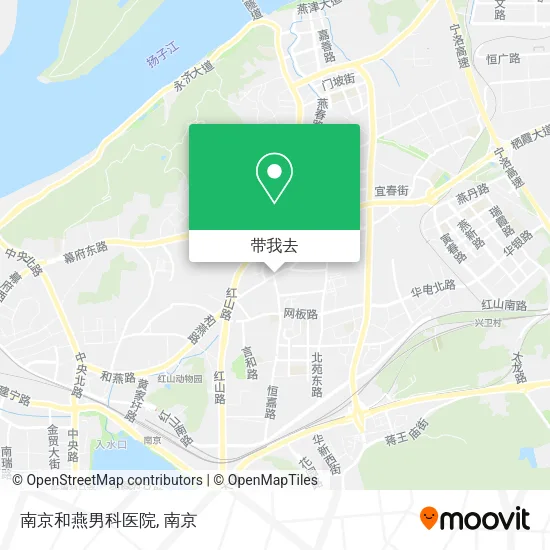 南京和燕男科医院地图