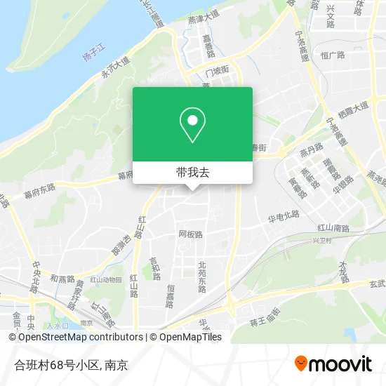 合班村68号小区地图