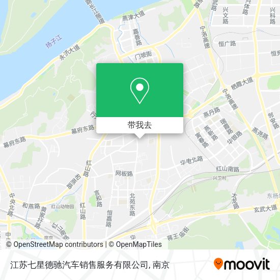 江苏七星德驰汽车销售服务有限公司地图