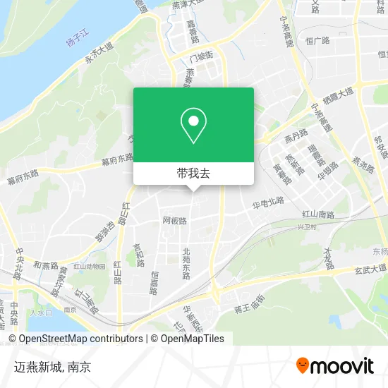 迈燕新城地图