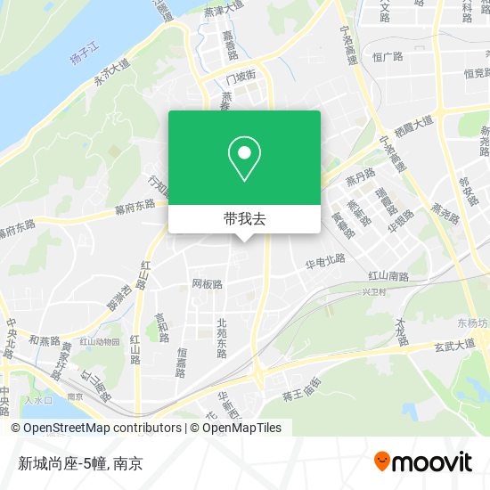 新城尚座-5幢地图