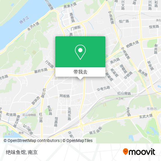 绝味鱼馆地图