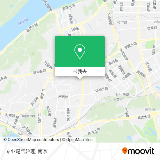 专业尾气治理地图