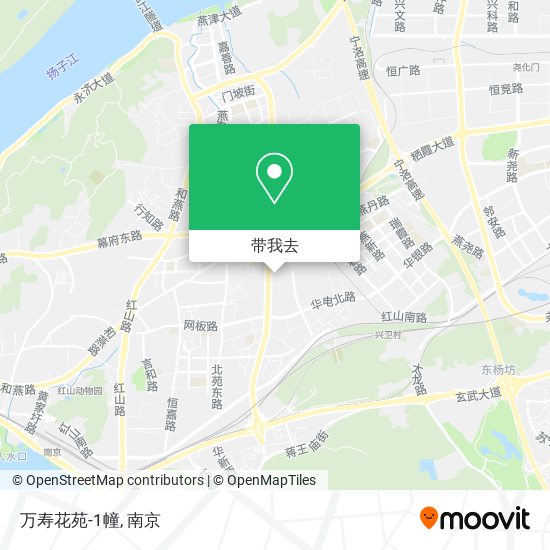 万寿花苑-1幢地图