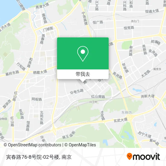 寅春路76-8号院-02号楼地图