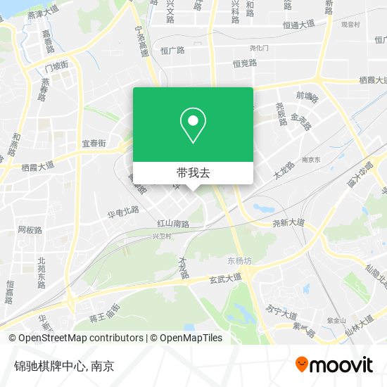 锦驰棋牌中心地图